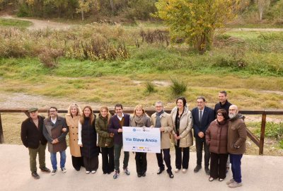 La Via Blava Anoia impulsa un nou eix de turisme sostenible a la prov&iacute;ncia de Barcelona