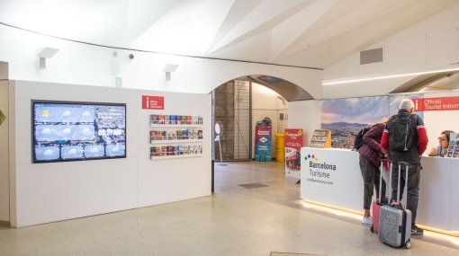 Oficina  Informació Turística Plaça Catalunya  (Consorci Turisme de Barcelona)